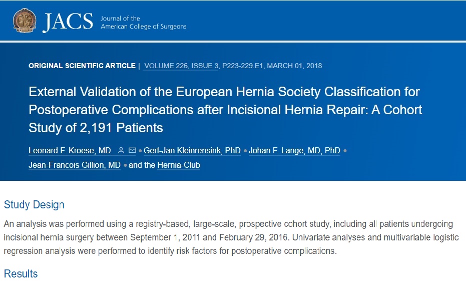 Latest In Hernia Classifications
